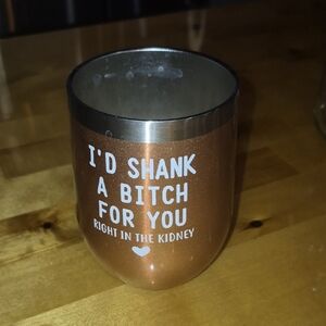 Rose Gold Tone Insulated Tumbler